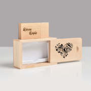 usb wooden box j